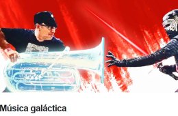 Imagen muestra de la actividad Música galáctica
