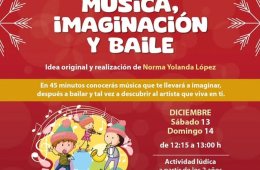 Imagen muestra de la actividad Música, imaginación y baile