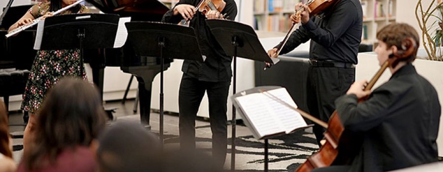 Recital de música de cámara de la Orquesta Escuela Carlos Chávez