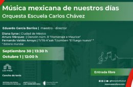 Imagen muestra de la actividad: Programa 2. Música mexicana de nuestros días