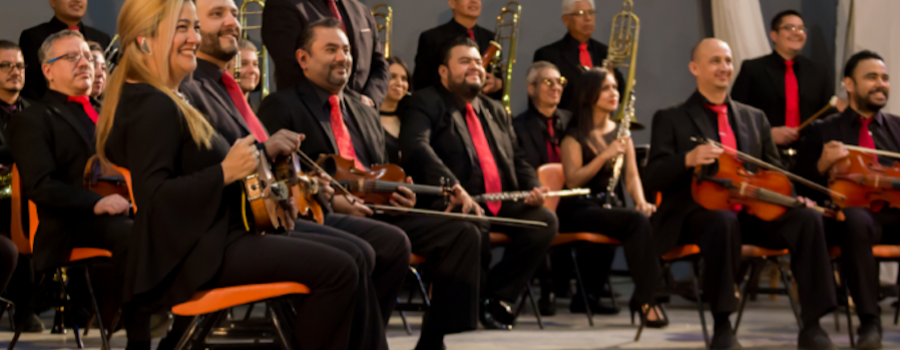 Sección Bases de la Orquesta Universitaria de Música Popular de la Universidad Veracruzana