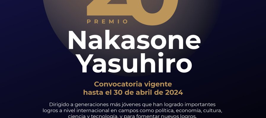 20° Premio Nakasone Yasuhiro