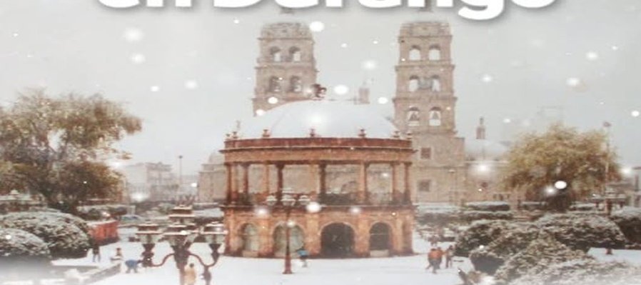 Las nevadas en Durango