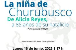 Imagen muestra de la actividad La niña de Churubusco