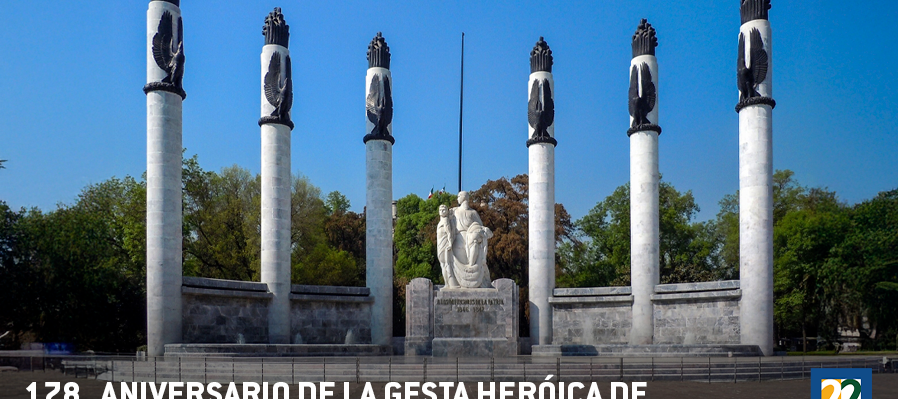 “178 Aniversario de la Gesta Heroica de los Niños Héroes de Chapultepec”
