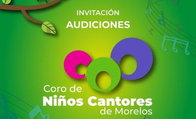 Imagen muestra de la actividad: Invitación Audiciones Coro de Niños Cantores de Morelos