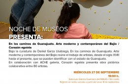 Imagen muestra de la actividad: Noche de museos presenta: