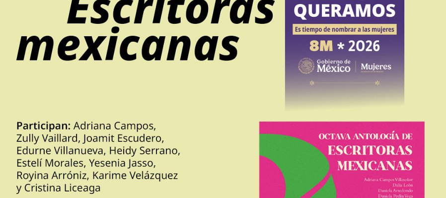 Octava Antología de Escritoras mexicanas