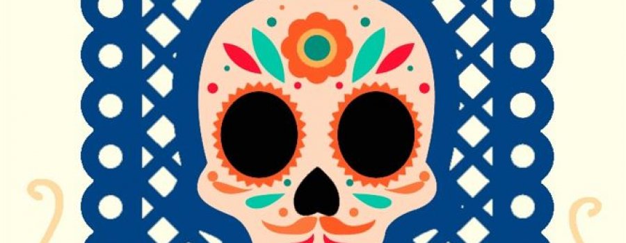 Ofrenda en el Centro Cultural de la SHCP