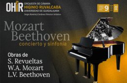 Imagen muestra de la actividad OHIR Programa 9: Mozart- Beethoven: Concierto y sinfonía