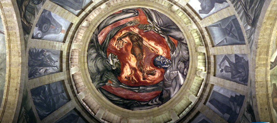 José Clemente Orozco y los hombres de fuego