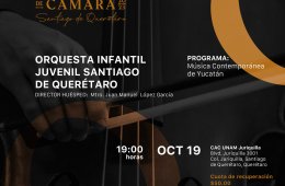 Imagen muestra de la actividad: Orquesta Infantil Juvenil Santiago de Querétaro