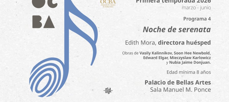 Orquesta de Cámara de Bellas Artes - Programa 4