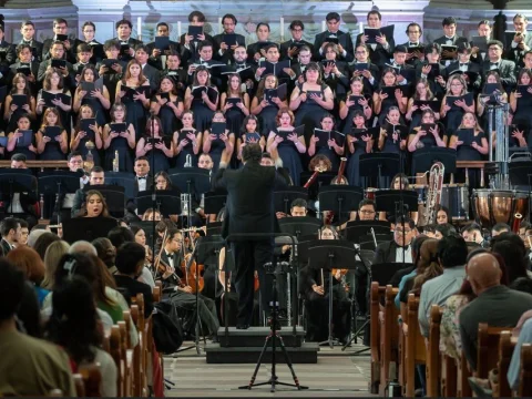 Orquesta Sinfónica Juvenil Silvestre Revueltas y Coro Juvenil del Conservatorio de Celaya