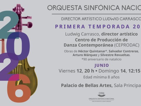 Orquesta Sinfónica Nacional con CEPRODAC