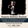 Imagen muestra de Concierto Programa 10. Orquesta Sinfónica Nacional