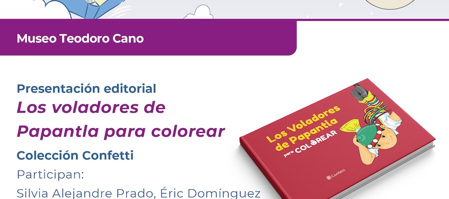 Los voladores de Papantla para colorear