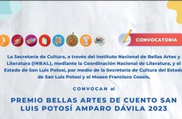 Imagen muestra de la actividad: Premio Bellas Artes de Cuento San Luis Potosí Amparo Dávila 2023