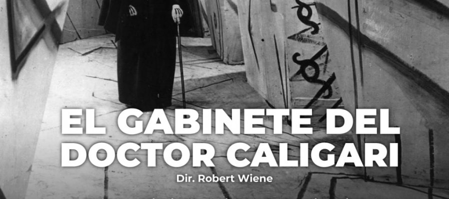 El gabinete del Doctor Caligari, musicalizada en vivo por el Dr. Fanatik