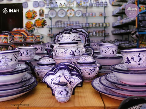 Colores y diseños de la Talavera Poblana
