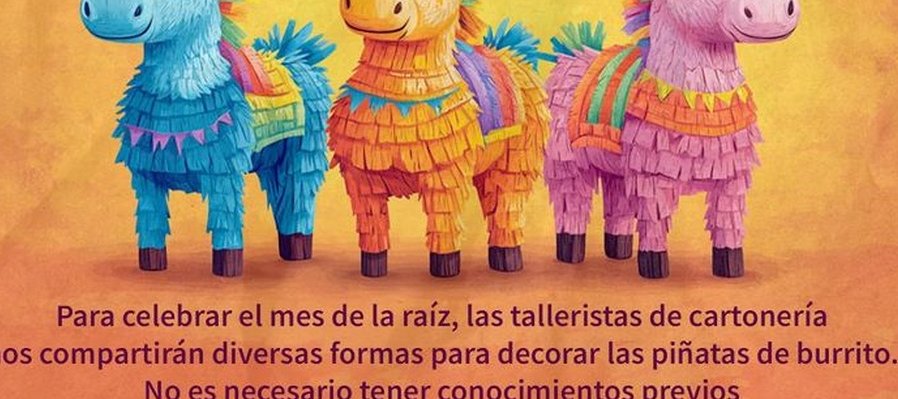 Piñata de burrito mexicano