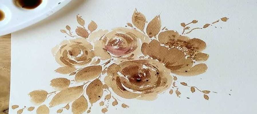 Pinceladas con aroma de café