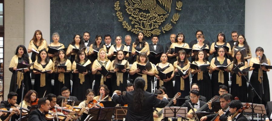 Ensamble Coral y de la Sinfónica de la Universidad Autónoma de la Ciudad de México