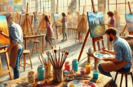 Imagen muestra de la actividad Iniciación a la pintura I