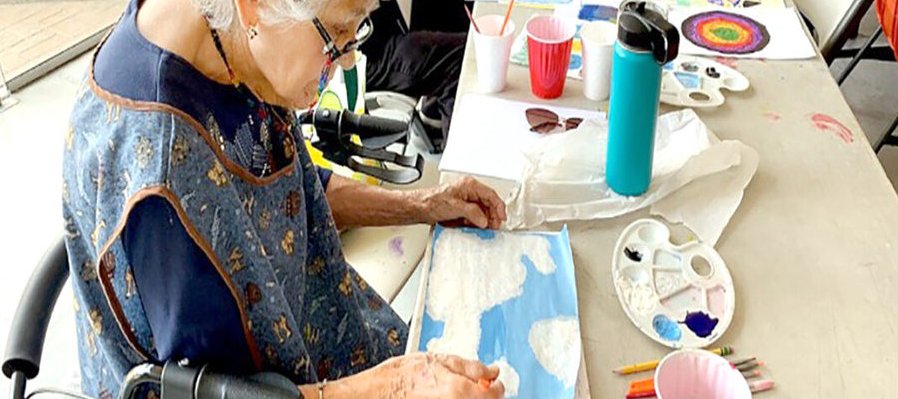 Pintura Acrílica para adultos mayores