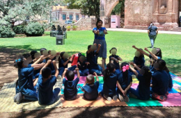 Imagen muestra de la actividad Punto de lectura: Flores, cuentos y juegos