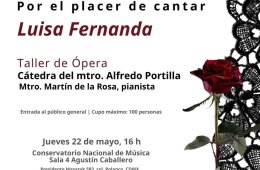 Imagen muestra de la actividad Por el placer de cantar