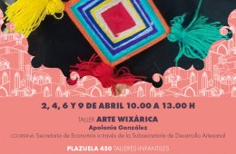 Imagen muestra de la actividad: Taller: Arte Wixárica
