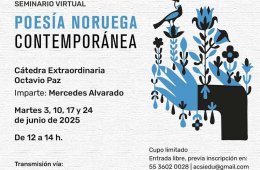 Imagen muestra de la actividad Poesía noruega contemporánea