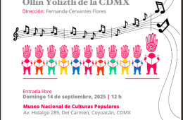 Imagen muestra de la actividad Coro Infantil y Juvenil Ollin Yoliztli de la CDMX
