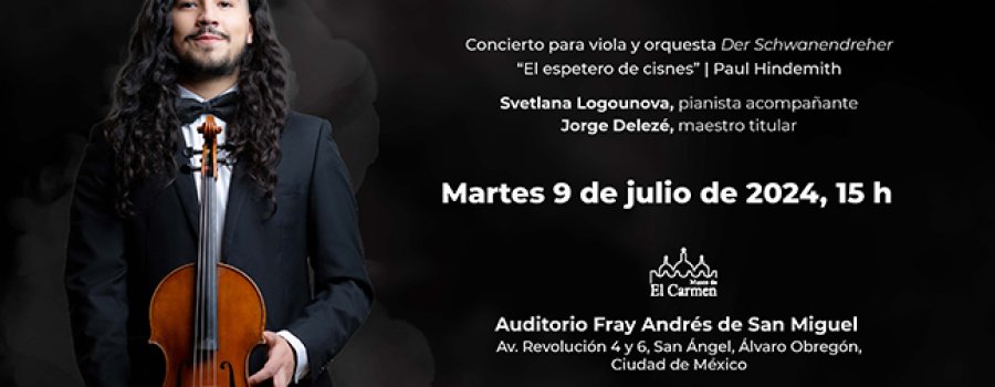 Concierto de titulación de viola