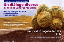 Imagen muestra de la actividad Un diálogo diverso 37 años de Culturas Populares