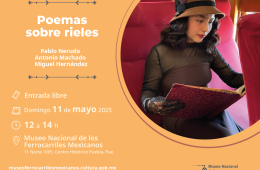 Imagen muestra de la actividad Poemas sobre rieles