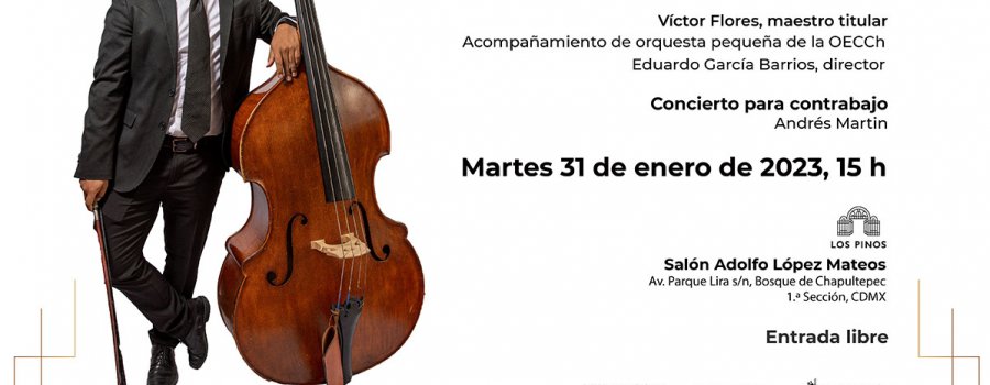 Examen de titulación de contrabajo de la Orquesta Escuela Carlos Chávez