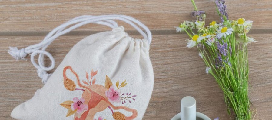Biblioteca de semillas: Costales menstruales, uso de las semillas