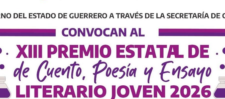 XIII Premio Estatal de Cuento, Poesía y Ensayo