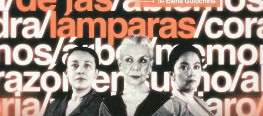 Prendida de las lámparas
