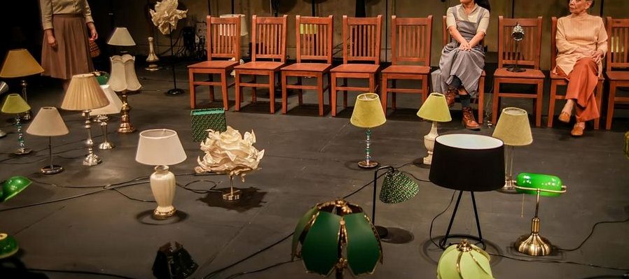 Prendida de las lámparas