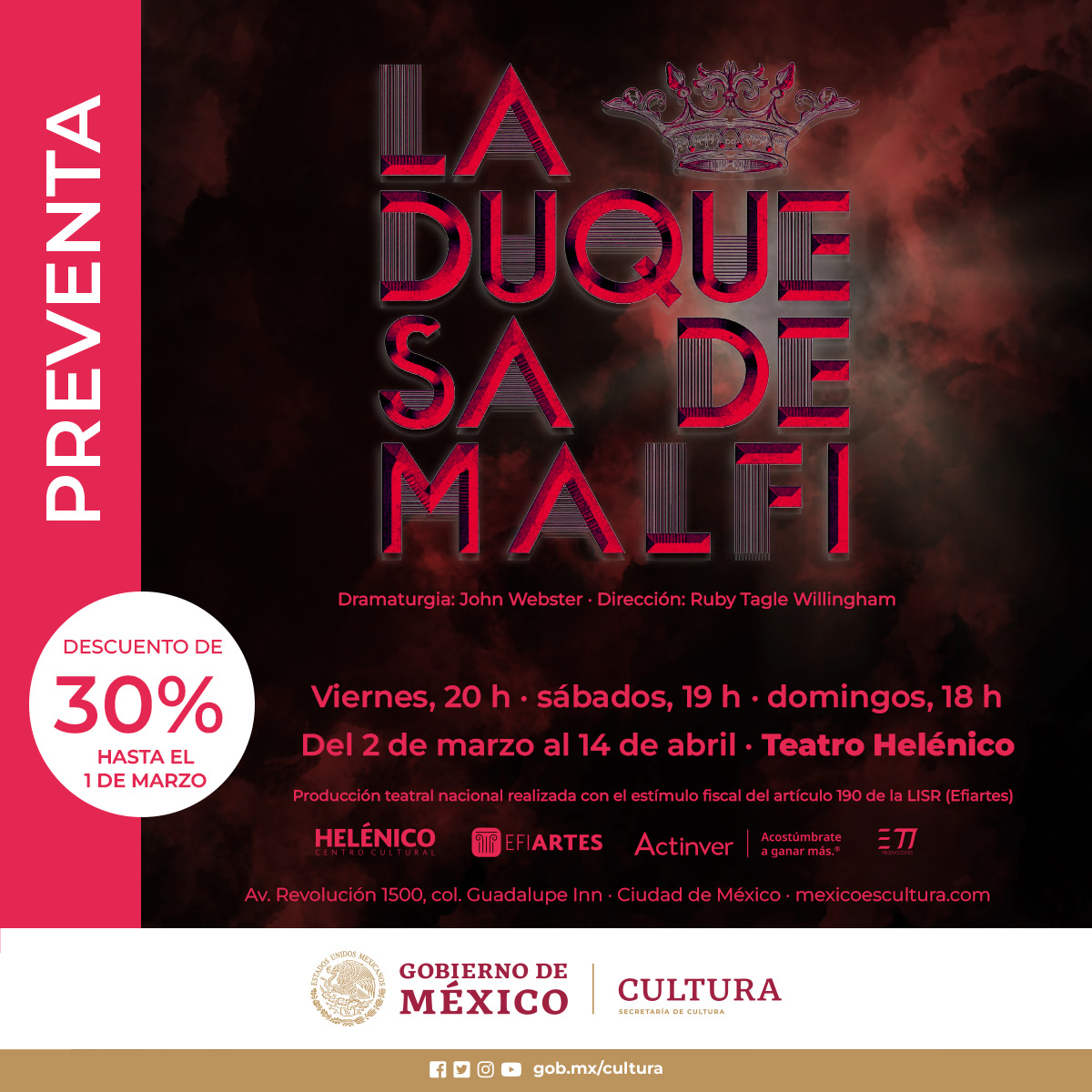 Actividad: La duquesa de Malfi