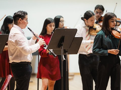 Homenaje a los maestros en activo fundadores de la Orquesta Sinfónica del Instituto Nacional de Protección a la Infancia (OSINPI 1975-1979)