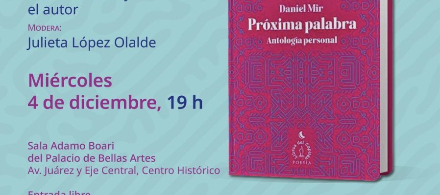 Próxima palabra. Antología personal