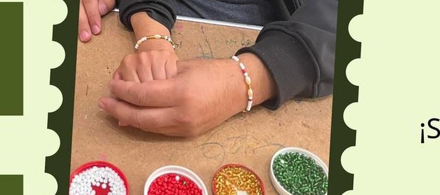 Taller de pulseras con tu inicial en código morse