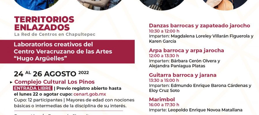 Territorios enlazados: Laboratorios creativos del Centro Veracruzano de las Artes "Hugo Argüelles"