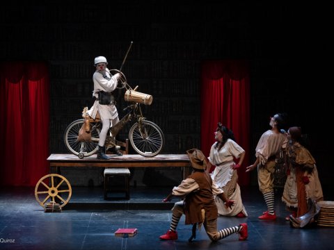 Imagen muestra de Quijote y Panza
