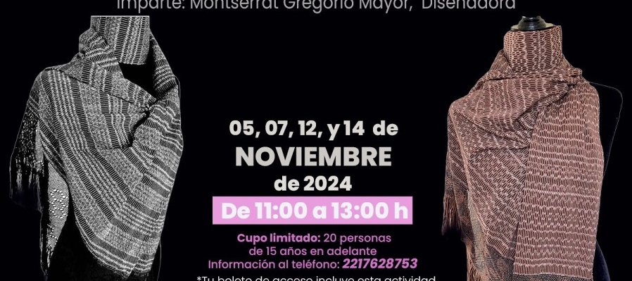 Diseña tu propio rebozo artístico