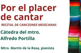 Recital de canciones mexicanas